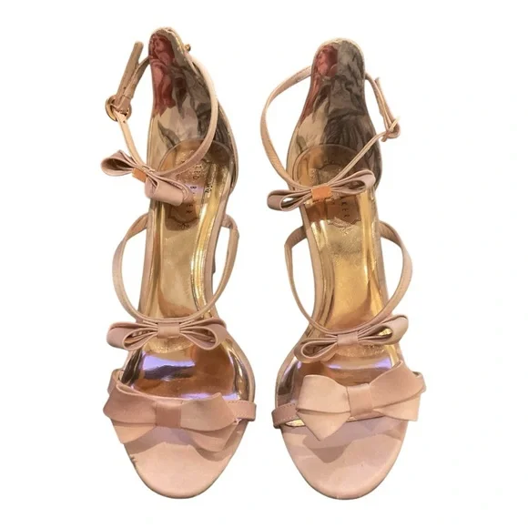 Ted Baker Women's Pink Nuscala Ankle Strap Sandals Size 9 - Picture 3 of 16